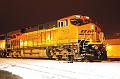 BNSF 7553 at nite - ES44DC